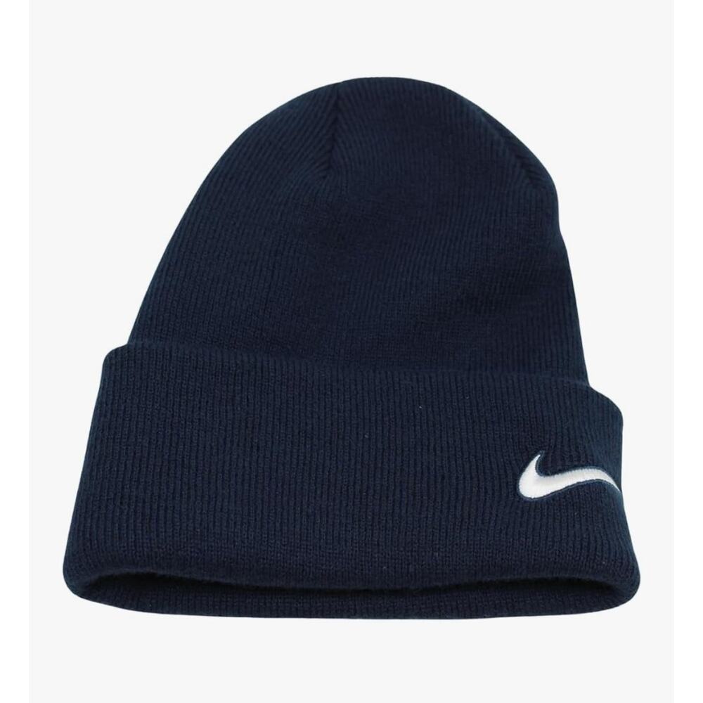 Nike Unisex Beanie Cuffed, College Navy Blue, One Size